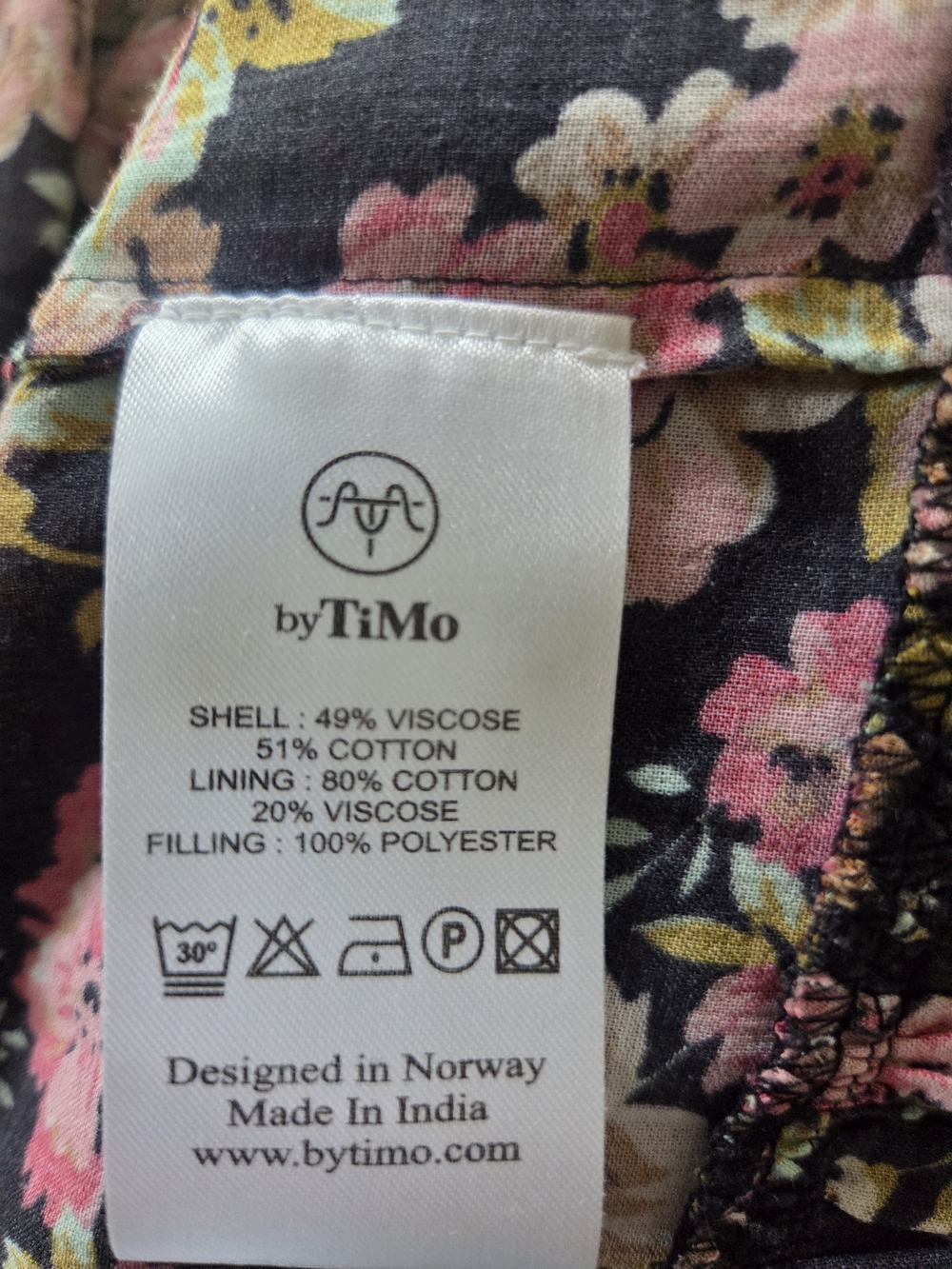 By Timo floral dress size M - Picture 16 of 16